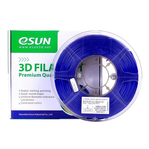 eSUN PETG Koyu Mavi Filament 1,75mm 1Kg