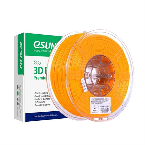 eSUN PETG Koyu Sarı Filament 1,75mm 1Kg