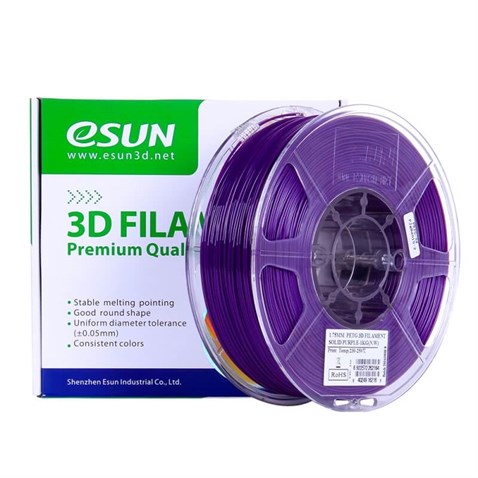 eSUN PETG Koyu Mor Filament 1,75mm 1Kg