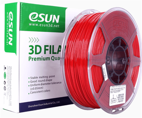 eSUN PETG Ateş Kırmızı Filament 1,75mm 1Kg