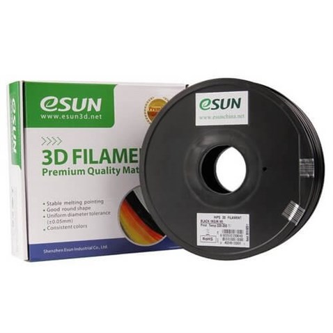 eSUN HIPS Siyah  Filament 1,75mm 1Kg