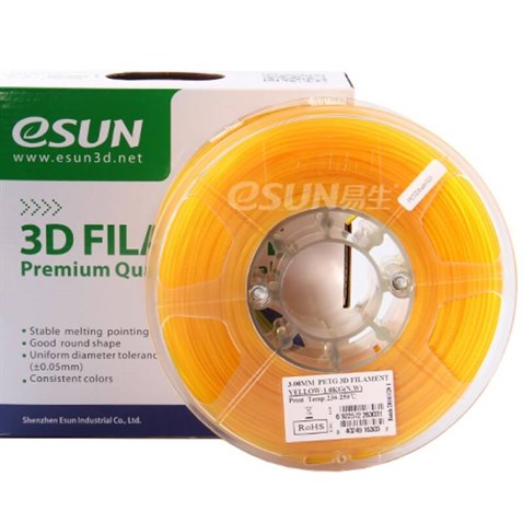 eSUN PETG Sarı Filament 1,75mm 1Kg