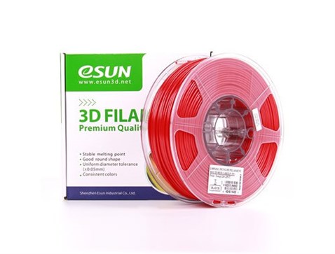 eSUN PETG Kırmızı Filament 1,75mm 1Kg