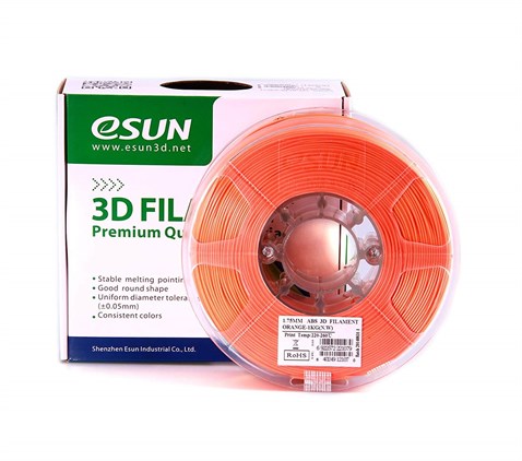eSUN ABS Plus+ Turuncu Filament 1,75mm 1Kg