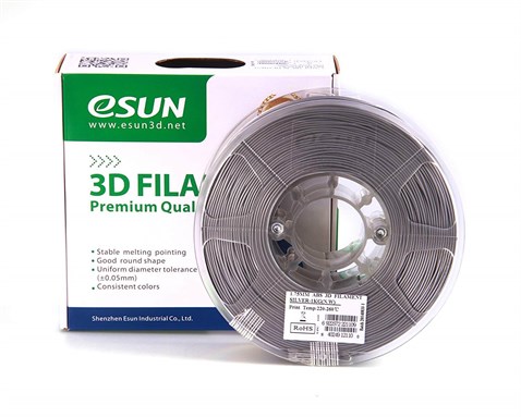 eSUN ABS Plus+ Gümüş Filament 1,75mm 1Kg