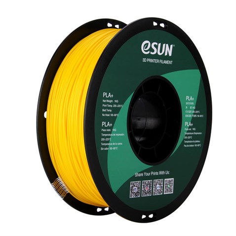eSUN PLA Plus+ Sarı Filament 1.75mm  1kg