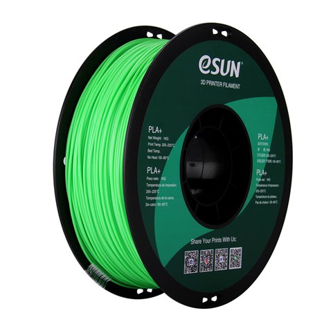 eSUN PLA Plus+ Açık Yeşil Filament 1.75mm  1kg