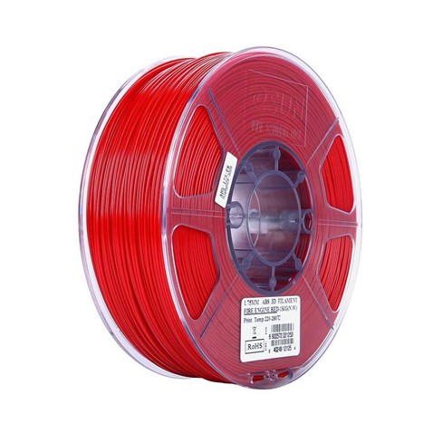 eSUN ABS Plus+ Ateş Kırmızı Filament 1,75mm 1Kg