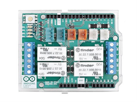 Orjinal Arduino 4’lü Röle Shield