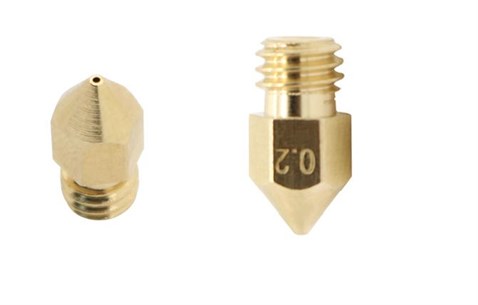 Mk8 Makerbot Nozzle 0,4mm 2 Adet