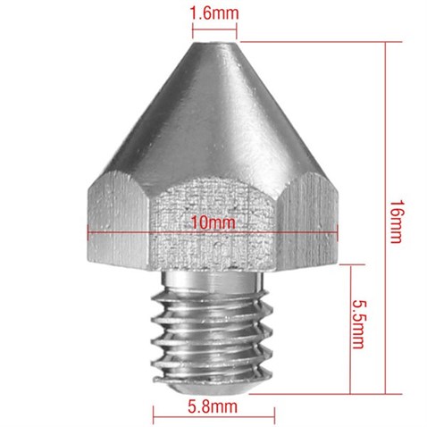 Nikel Nozzle 0,2mm