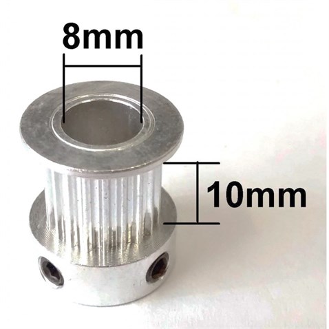 Kasnak GT2 10mm Kayış 20 Diş İç Çap 8mm