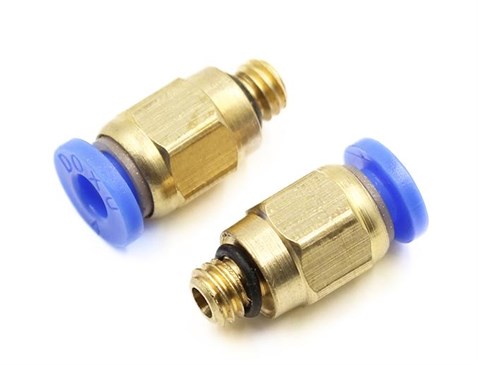 PC04-M6 Pnömatik Konnektör Rakor M6-4mm Teflon Boru Tutucu 2 Adet