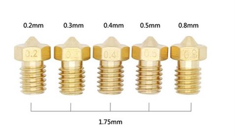 E3D Nozzle 1.0mm 2 Adet