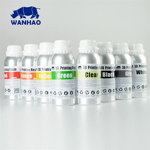 Wanhao UV Resin Orange Truncu Genel Amaçlı Uv Reçine 0,5L