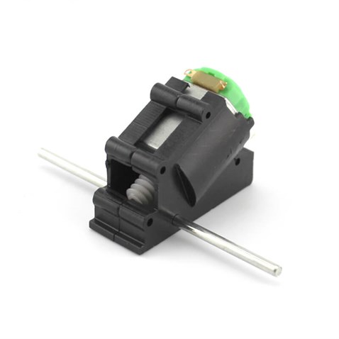 Mini DC Rediktörlü çift Şaft DC 3-6V
