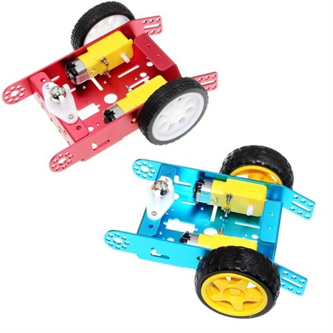 makeblock mbot Kırmızı Model 2WD Araba Kit Çok Amaçlı Mobil Robot Platformu