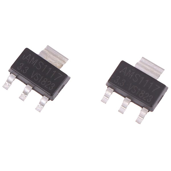 AMS1117 3.3V SMD 3.3V Voltaj Regülatörü SOT23 10 Adet