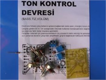 TON KONTROL BAS,TİZ,VOL