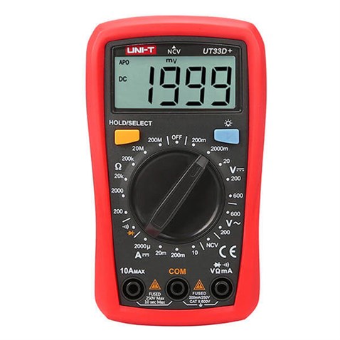 Uni-T UT33D+ Plus Multimetre Dijital Ölçü Aleti