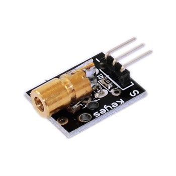 Lazer Sensör Arduino Modülü KY-008 650nm 5V 5mW 3 Adet