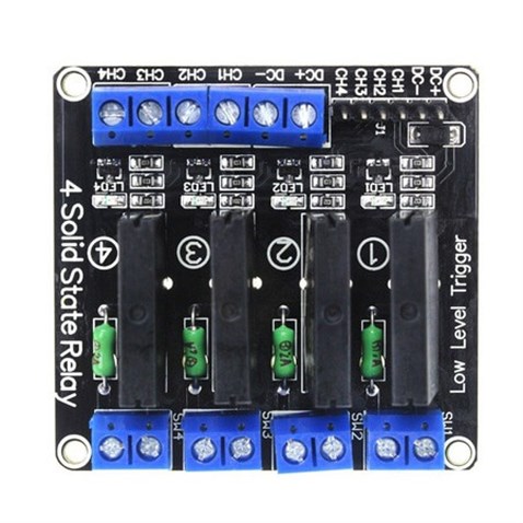 5V 4 Kanal Solid State Röle Kartı