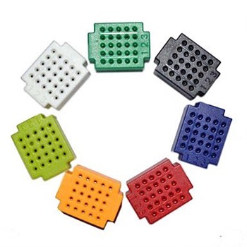 25 Göz Mini Breadboard  7 Li Set