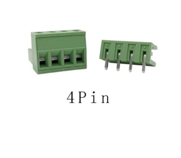 4 Pin 5,08Mm 90’ Geçmeli Takım Klemens 10 Adet