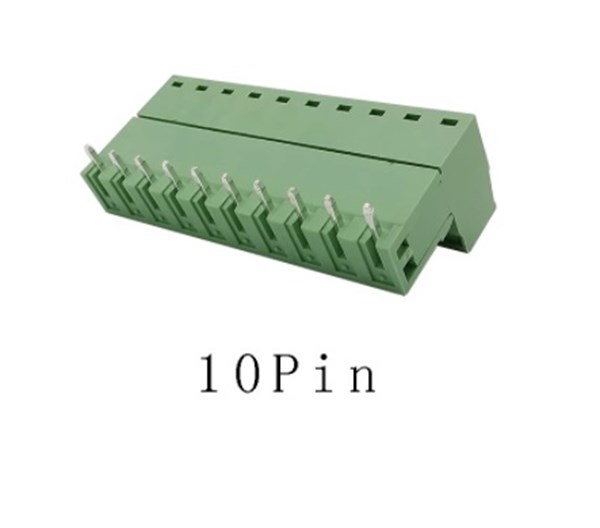 10 Pin 5,08Mm 90’ Geçmeli Takım Klemens 5 Adet