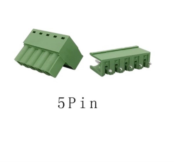 5 Pin 5,08Mm 180’ Geçmeli Takım Klemens 5 Adet