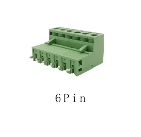 6 Pin 5,08Mm 180’ Geçmeli Takım Klemens 5 Adet