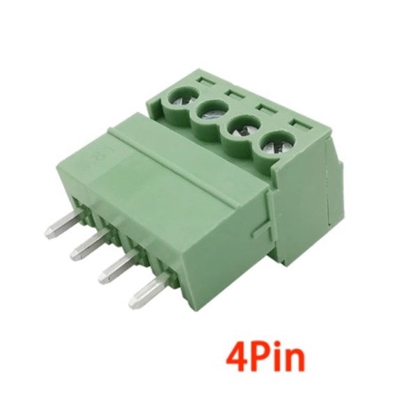 4 Pin 3.81Mm 180’ Geçmeli Takım Klemens 10 Adet