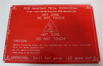 3D Yazıcı Isıtıcı Tabla Heat bed 20x30cm