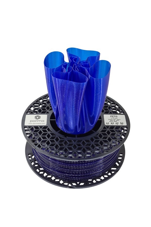 Porima PETG Transparan Gece Mavi Filament 1,75mm 1Kg