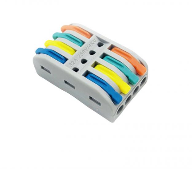 4 Pin Aç Kapa Kilitli Kablo Birleştirici Klemens 3 Adet Uygun Fiyatlar İle Satın Al Robotizmo.net