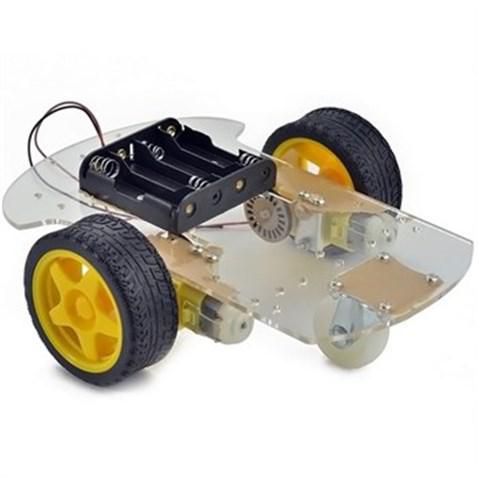 2WD Araba Kit Çok Amaçlı Mobil Robot Platformu