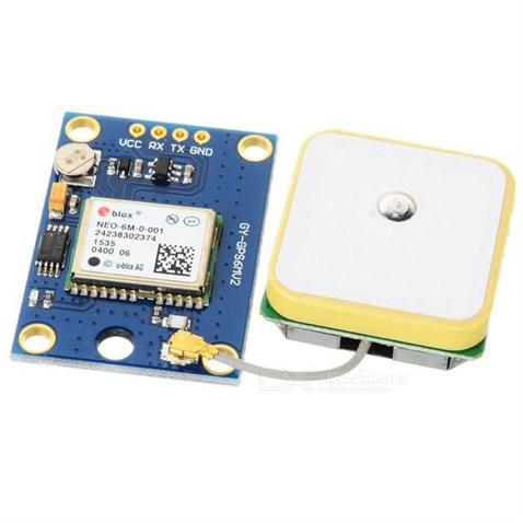 GY-NEO6MV2 GPS Modülü Uçuş Kontrol Mavi Pcb