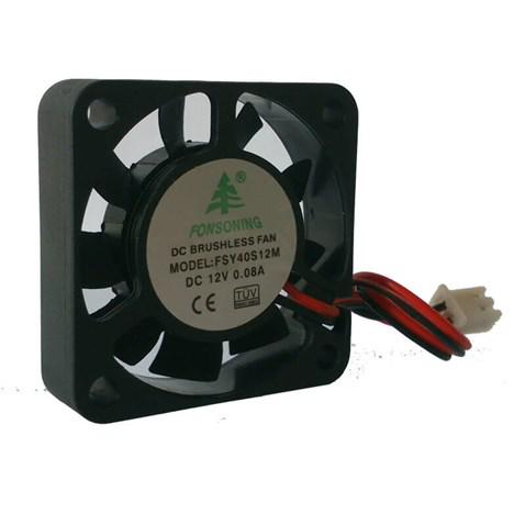 4X4cm 10Mm 12V 0,05A Fan