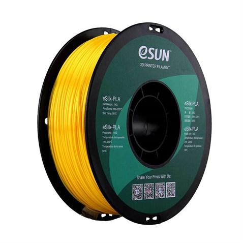 Esun Esilk PLA Yellow Sarı Parlak Yüzey Filament 1.75Mm 1Kg