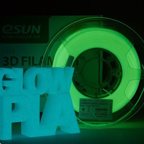 Esun PLA Plus+ Fosforlu Yeşil Filament 1.75Mm 1Kg