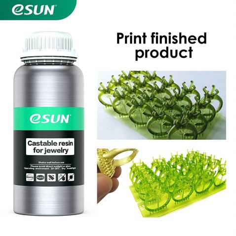 Esun Jewelry Castable Resin Green - Yeşil Uv Kuyumcu Döküm Reçine