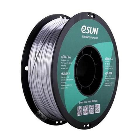 Esun Esilk PLA Silver Gümüş Parlak Yüzey Filament 1.75Mm 1Kg