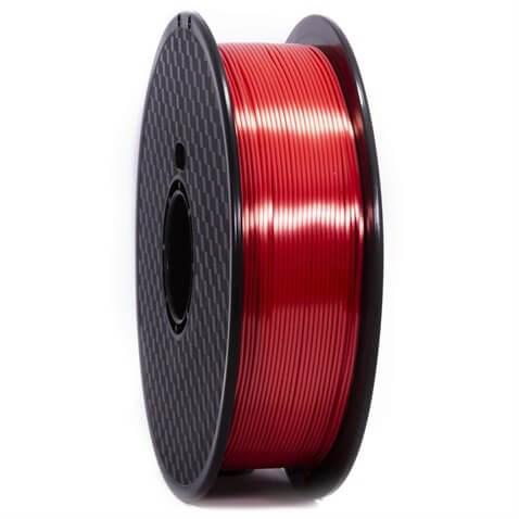 Wanhao Silk PLA Kırmızı Parlak Yüzey Filament 1.75Mm 1Kg