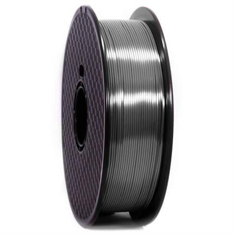 Wanhao Silk PLA Gri Parlak Yüzey Filament 1.75Mm 1Kg