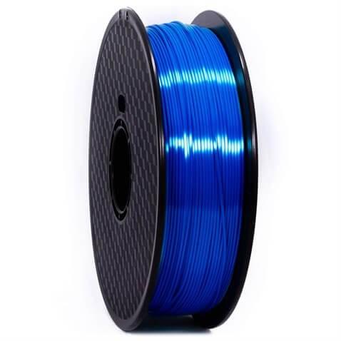 Wanhao Silk PLA Koyu Mavi Parlak Yüzey Filament 1.75Mm 1Kg