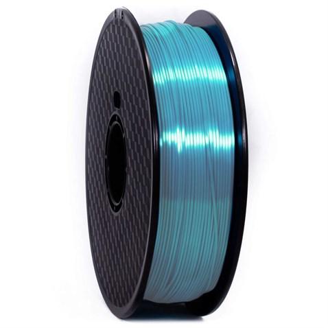 Wanhao Silk PLA Gökyüzü Mavisi Parlak Yüzey Filament 1.75Mm 1Kg