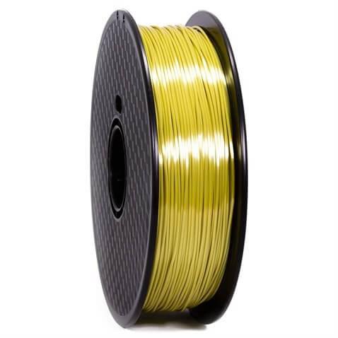 Wanhao Silk PLA Altın Parlak Yüzey Filament 1.75Mm 1Kg