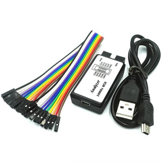 USB Lojik Analizör 24 Mhz 8 Kanal