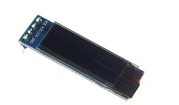 0.91 İnch 128X32 OLED Lcd Mavi I2C