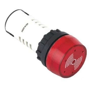 22Mm Pano Tipi Ledsiz Buzzer 24V